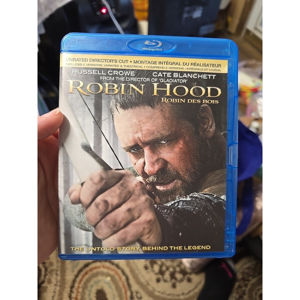 Robin Hood (Blu-ray Disc, 2010, Canadian Rated/Unrated)